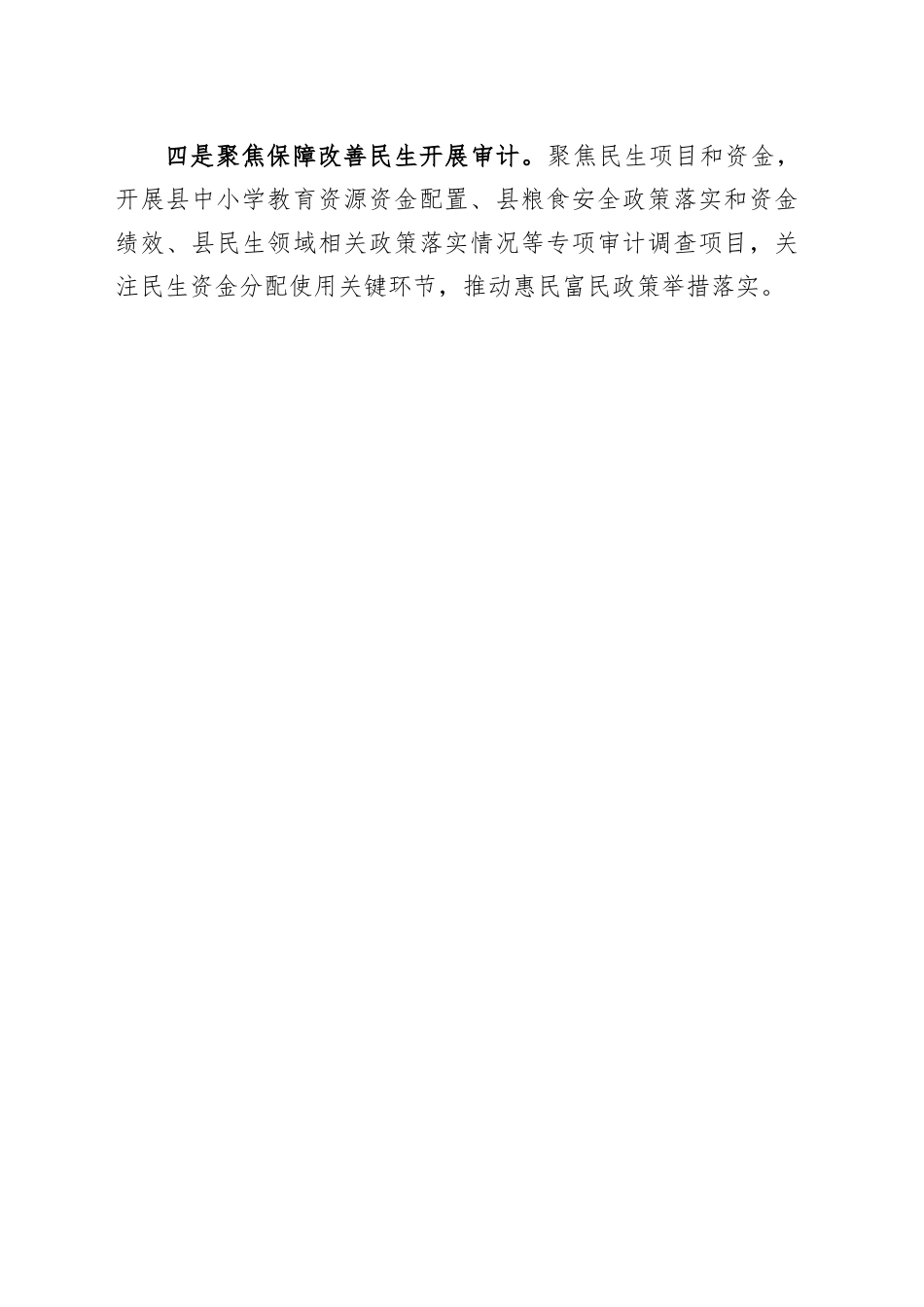 县审计局2025年上半年重点工作落实情况_第2页