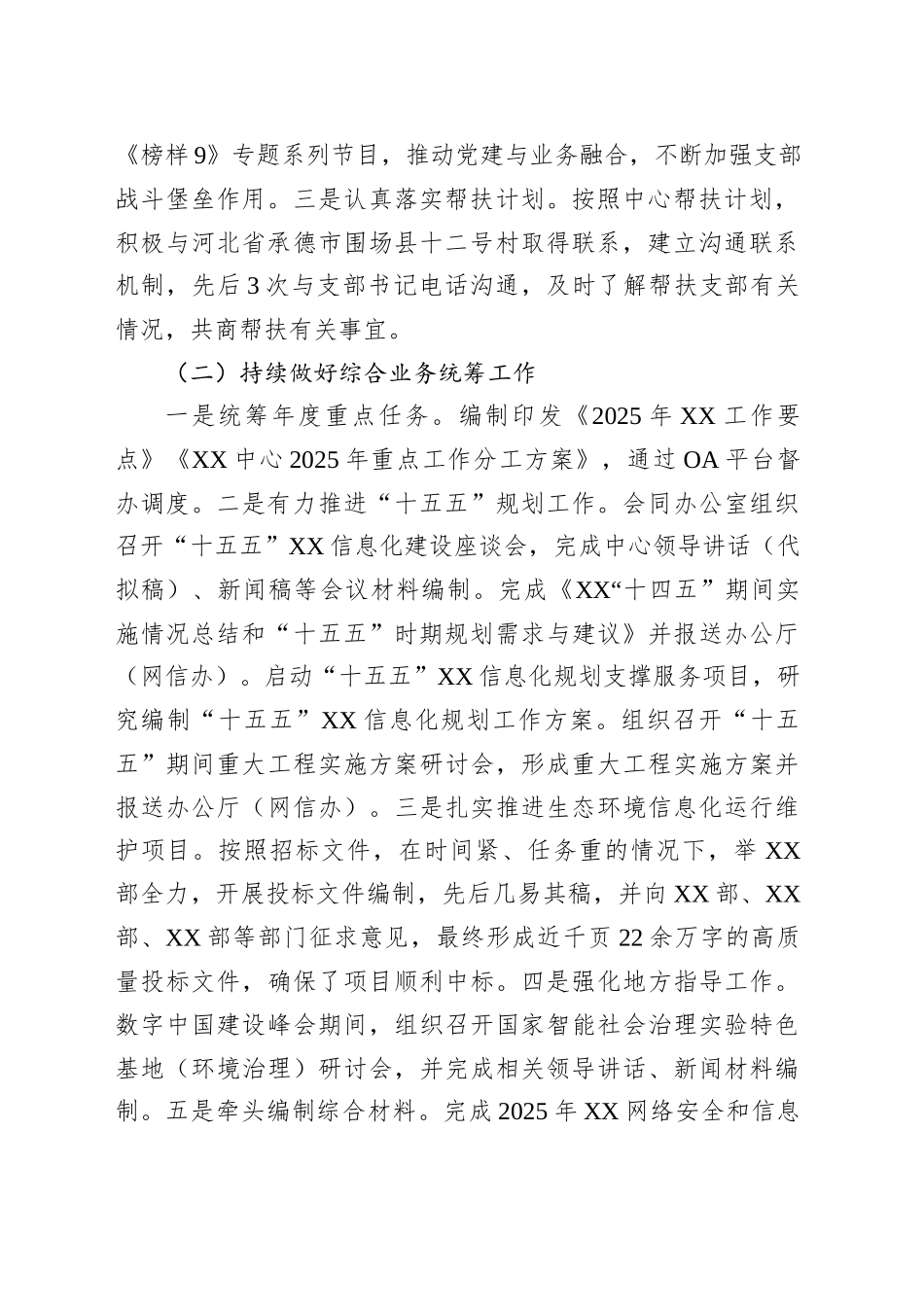 信创项目部2025年上半年工作总结_第2页