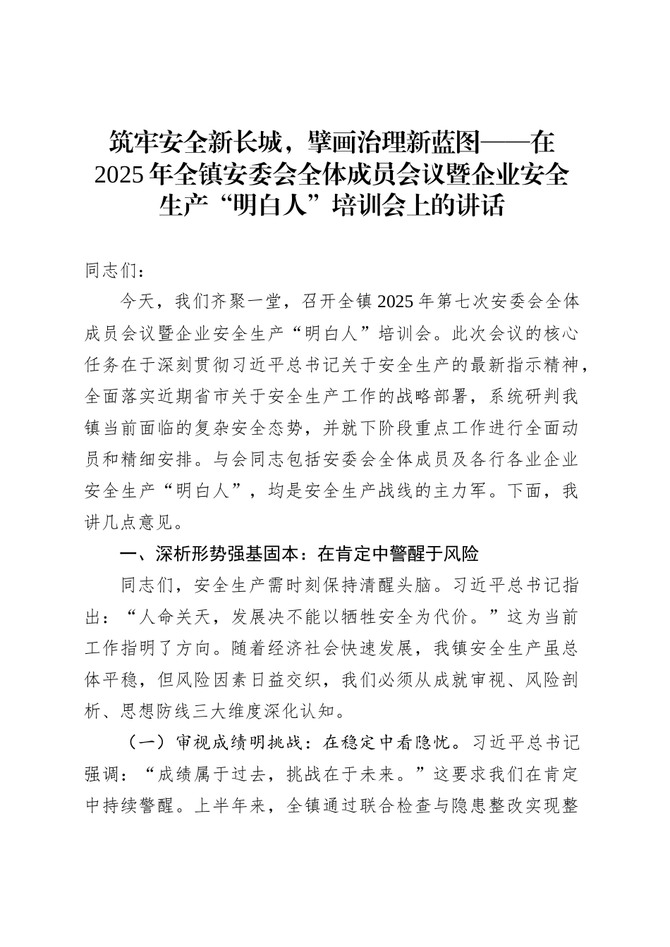 筑牢安全新长城，擘画治理新蓝图_第1页