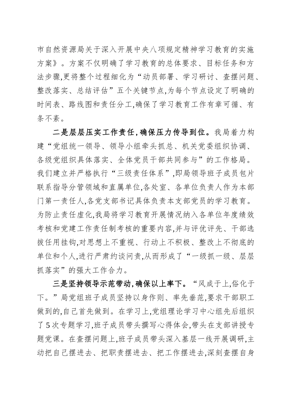 市自然资源局专题总结评估报告_第2页