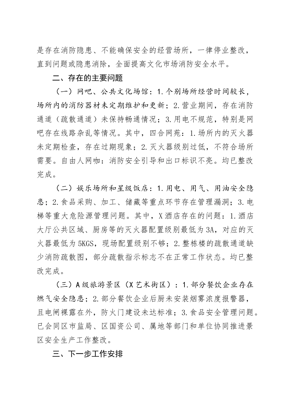 X区文化和旅游行业安全生产工作总结_第2页